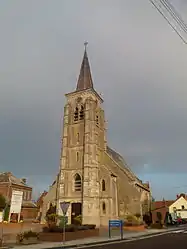 The church in Marquette-en-Ostrevant