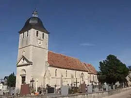 The church in Morteaux