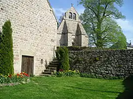 The church seen from behind the Royal Notary hotel