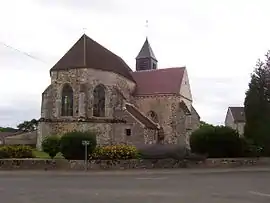 The church in Le Vézier