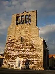 The church in Lespéron