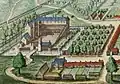 Egmont's castle in 1641