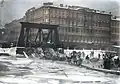 Collapse of the Egyptian Bridge