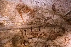 Rock paintings of Iheren