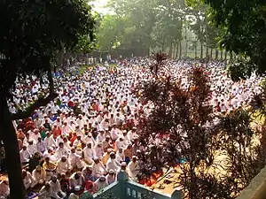 Congregation of Eid in Comilla