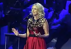 Eimear Quinn, winner of the  1996 contest for Ireland.