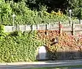 Entrance to the shelter at the bottom of the Schlossberg.