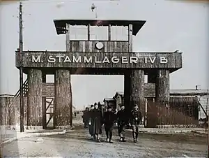 Entrance to Stalag IV-B