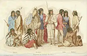 Image 13"The indigenous people of northern New Mexico" by Balduin Möllhausen, 1861 (from New Mexico)