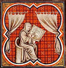 Image 3Einhard as scribe (from Biography)