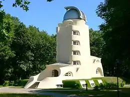 The Einstein Tower (Potsdam, near Berlin, Germany), 1920–1924, by Erich Mendelsohn