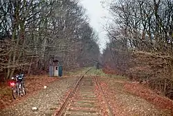 Former railway line