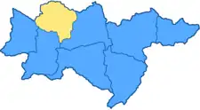 Location in the Yekaterinoslav Governorate