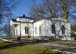 Library in the park.