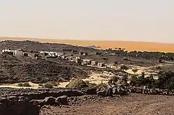 El Medah and its palm grove