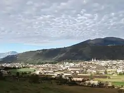 Panoramic view of El Angel