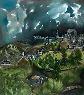 Image 25View of Toledo by El Greco, between 1596 and 1600 (from History of Spain)