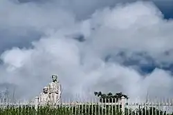 Monument as seen from the ground below