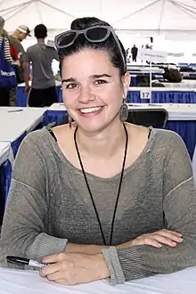 Passarello at the 2017 Texas Book Festival.