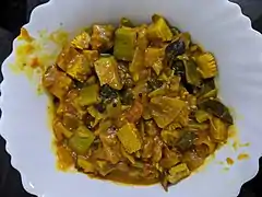 Curry made using flower