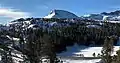 North aspect of Elephants Back rises above Carson Pass