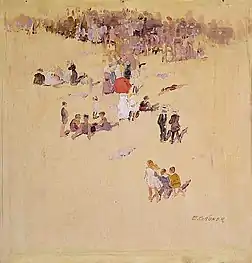 Bondi Beach, 1912, private collection