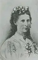 Emily Fulljames circa 1860 daughter of John Fulljames. Later married John Badgery.