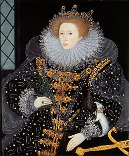 Queen Elizabeth, the "Ermine Portrait" (attributed)