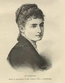 Wood-engraving by Henri Thiriat based on Abdullah Freres' photograph 1889