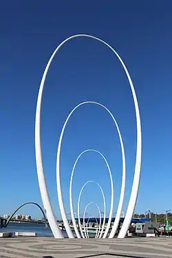 Spanda (viewed from north side of Elizabeth Quay)