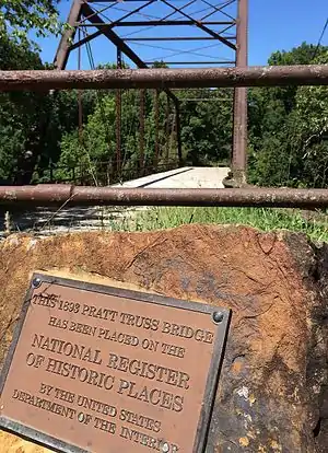 Pratt Truss Bridge near Elk Falls (2015)
