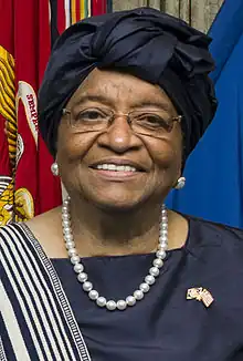 LiberiaEllen Johnson Sirleaf, President