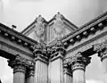 Figural sculpture representing 'Introspection' at the Palace of Fine Arts in San Francisco
