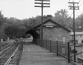 Image 22Ellicott City Station, on the original B&O Railroad line, is the oldest remaining passenger station in the nation. The rail line is still used by CSX Transportation for freight trains, and the station is now a museum. (from Maryland)