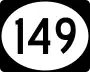 Highway 149 marker