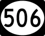 Highway 506 marker