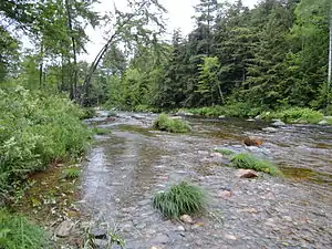 The river in Jackson, New Hampshire