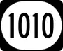 Kentucky Route 1010 marker