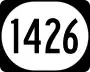 Kentucky Route 1426 marker