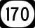 Kentucky Route 170 marker