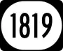 Kentucky Route 1819 marker