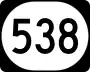 Kentucky Route 538 marker