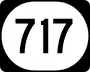 Kentucky Route 717 marker