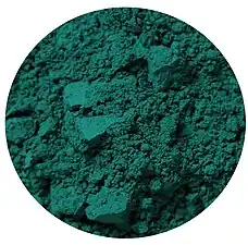 Emerald green pigment