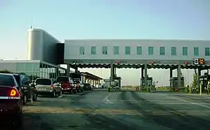 Emerson border station prior to expansion