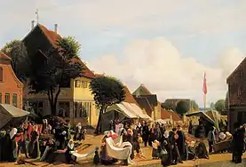 Market Day in Fredericia(undated)