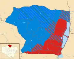 Enfield 2006 results map