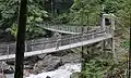 Suspension foot bridges in the Aaschlucht