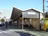 The former departure hall of the Refoulons line to Montmorency, now a bus station.