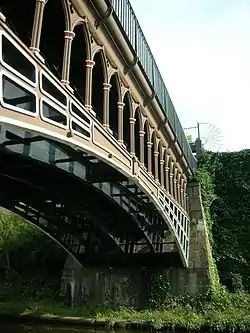 Telford's cast iron aqueduct